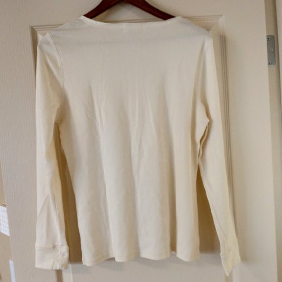 Women's Eddie Bauer Cotton Long Sleeve Top - Picture 2 of 5